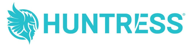 Huntress logo - network protection with 24/7 management